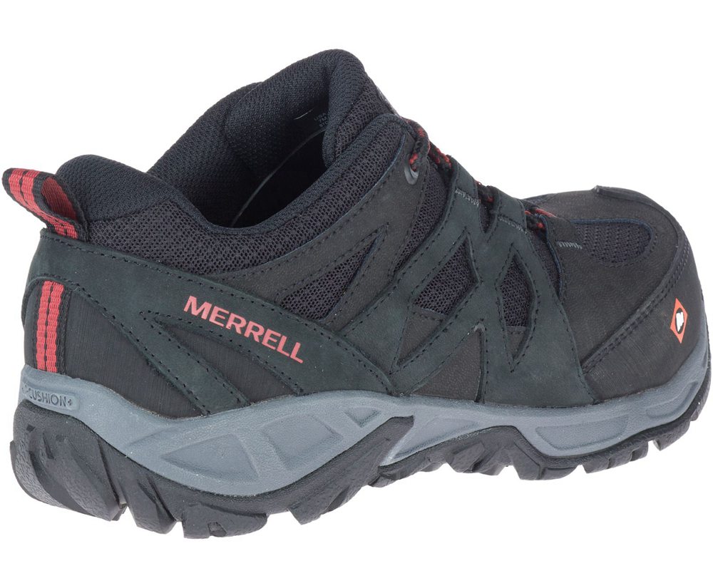 Merrell Hiking Shoes Black - Siren Alloy Toe Work - Womens 48UDGZRWP